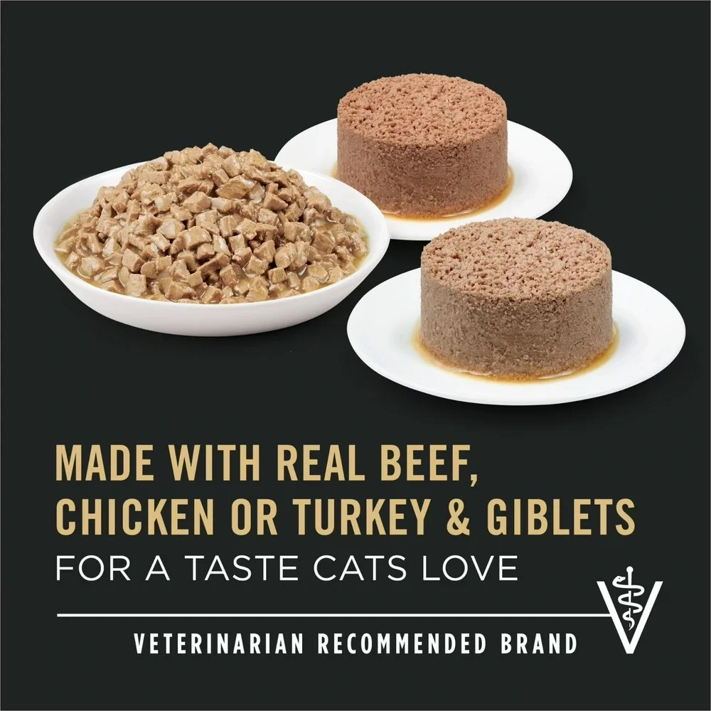 Purina Pro Plan Urinary Tract Variety Pack Beef Turkey Chicken